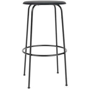 Audo CPH Černá dřevěná barová židle AUDO AFTEROOM 75 cm  - Výška75 cm- Celková šířka 50 cm