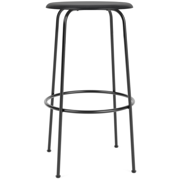 Audo CPH Černá dřevěná barová židle AUDO AFTEROOM 75 cm  - Výška75 cm- Celková šířka 50 cm