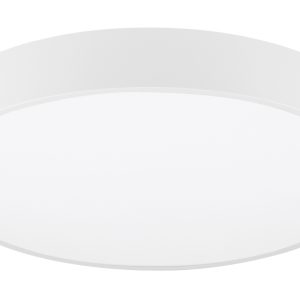 Bílé kovové stropní LED světlo Nova Luce Luster 50 cm  - Výška7 cm- Průměr 50 cm