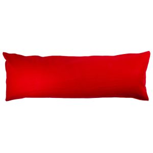 4Home Povlak na Relaxační polštář Náhradní manžel červená  - Velikost55 x 180 cm- Barva červená