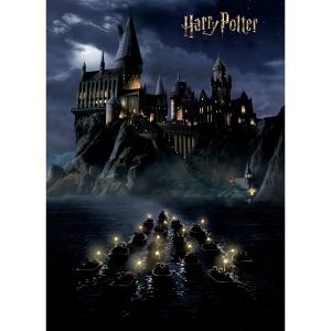 Dětská fototapeta Harry Potter Hogwarts Night 182 x 252 cm