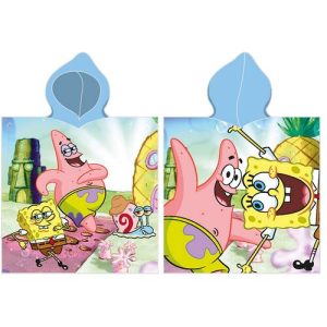 Carbotex Dětské pončo Sponge Bob a Patrick