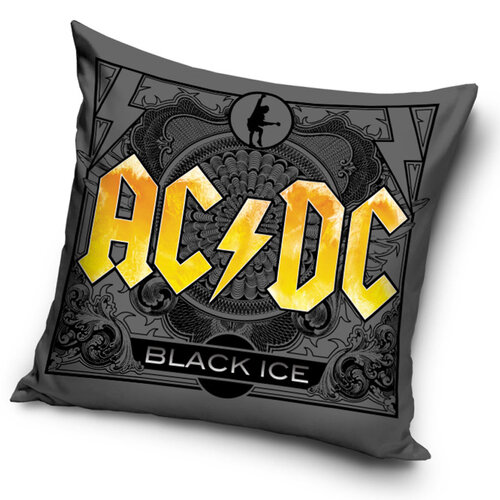 Carbotex Povlak na polštářek AC/DC Black Ice Tour