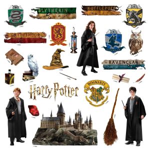 Samolepící dekorace Harry Potter Hogwarts