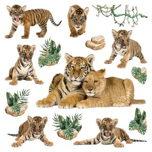 Samolepící dekorace Tigers