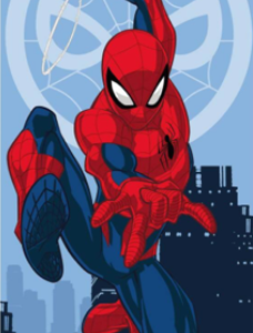 Jerry Fabrics Bavlněná froté osuška 70x140 cm -  Spider-man "Jump 03"  - MateriálBavlna- Materiál Froté