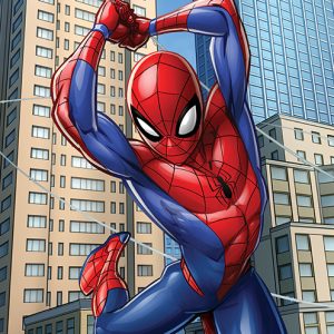 TipTrade Bavlněná froté  osuška 70x140 cm - Spider-man Operace Silver  - MateriálBavlna- Materiál Froté