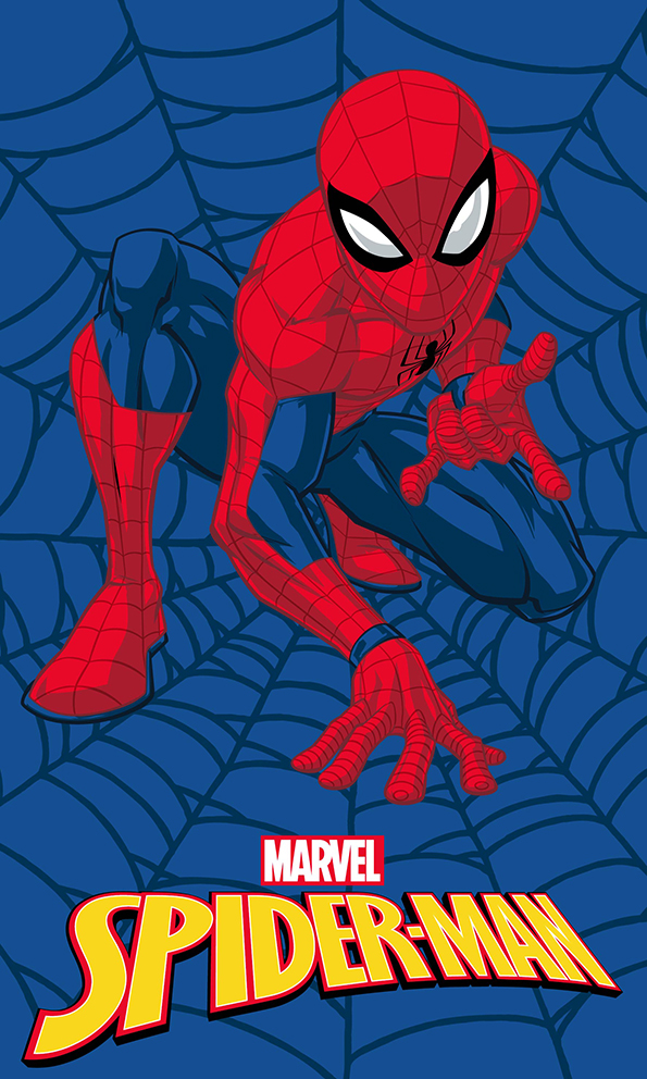 Carbotex Bavlněný froté ručníček 30x50 cm - Spider-man Pavoučí muž  - MateriálBavlna- Materiál Froté