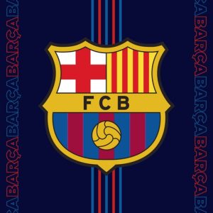 Carbotex Bavlněná froté osuška 70x140 cm - FC Barcelona Racing  - MateriálBavlna- Materiál Froté