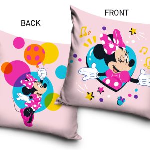 Carbotex Povlak na polštářek 40x40 cm - Minnie Barevný svět  - Gramáž190 g/m2- Materiál Polyester