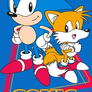 Carbotex Bavlněný froté ručníček 30x50 cm - Ježek Sonic a Tails  - MateriálBavlna- Materiál Froté