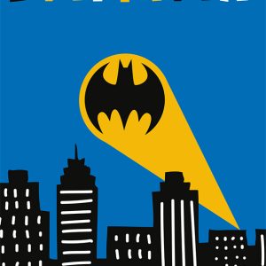 Carbotex Bavlněný froté ručníček 30x50 cm - Batman Gotham City  - MateriálBavlna- Materiál Froté