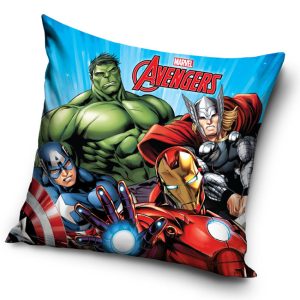 Carbotex Povlak na polštářek 40x40 cm -  Avengers agenti S.H.I.E.L.D.  - BarvaModré- Gramáž 190 g/m2