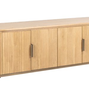 Dubový TV stolek Richmond Belfort 185 x 45 cm  - Výška56