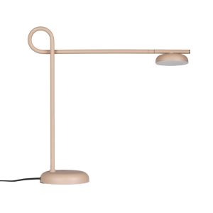 Northern Béžová kovová stolní LED lampa Salto  - Výška47 cm- Šířka 47 cm