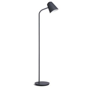 Northern Šedá kovová stojací LED lampa Me 135 cm  - Výška135 cm- Šířka 25 cm