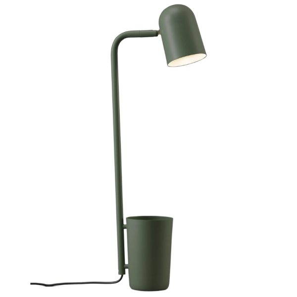 Northern Tmavě zelená kovová stolní lampa Buddy  - Výška49 cm- Šířka 16 cm