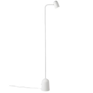 Northern Bílá kovová stojací lampa Buddy 130 cm  - Výška130 cm- Šířka 16 cm