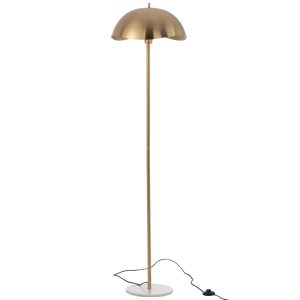 Zlatá stojací lampa J-line Wattag 150 cm  - Výška150 cm- Hmotnost 6 kg