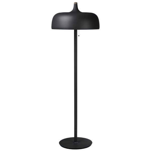 Northern Černá kovová stojací lampa Acorn 148 cm  - Výška34 cm- Průměr 48 cm