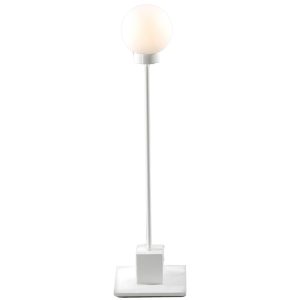 Northern Bílá kovová stolní lampa Snowball  - Výška41 cm- Délka kabelu 180 cm