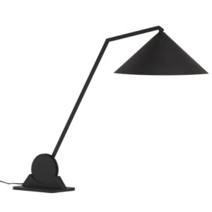 Northern Černá kovová stolní lampa Gear  - Výška65/85 cm- Šířka 48/68 cm