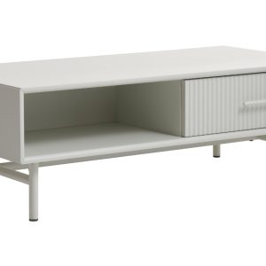 Šedý lakovaný konferenční stolek Unique Furniture Palma 120 x 60 cm  - Výška40 cm- Stolek Lakované MDF