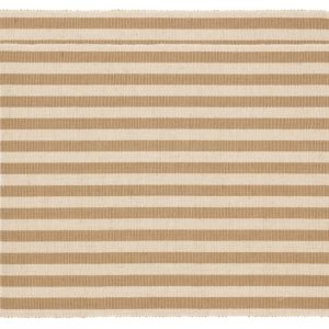 Södahl Set dvou béžových prostírání Stripe 48 x 33 cm  - Výška33 cm- Šířka 48 cm