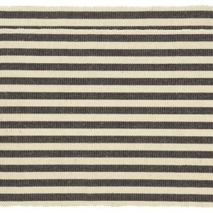 Södahl Set dvou šedých prostírání Stripe 48 x 33 cm  - Výška33 cm- Šířka 48 cm