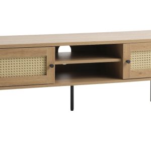 TV stolek Unique Furniture Pensacola 120 x 40 cm s dubovým dekorem  - Výška43