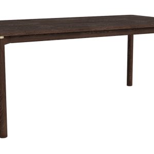 Tmavý dubový jídelní stůl Unique Furniture Arun 180 x 95 cm  - Výška75 cm- Šířka 180 cm