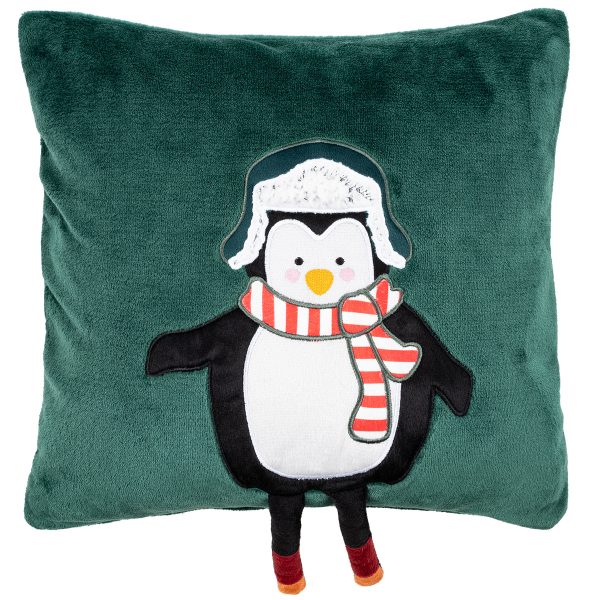 4Home Vánoční povlak na polštářek Penguin