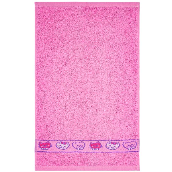 Profod Dětský ručník Kids Pink  - Velikost30 x 50 cm- Barva růžová