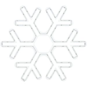 Vánoční LED dekorace Colouring snowflake 90 LED