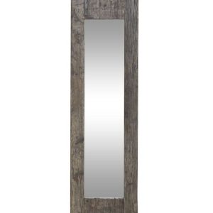 Antik nástěnné zrcadlo z recyklovaného dřeva Grimaud - 26*3*122 cm Chic Antique  - -