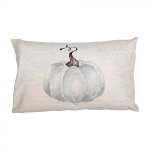 Béžovo-šedý povlak na polštář s dýní Country Style Pumpkin - 30*50 cm Clayre & Eef  - -