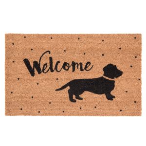 Kokosová rohožka Welcome - 75*45*1 cm Clayre & Eef  - -