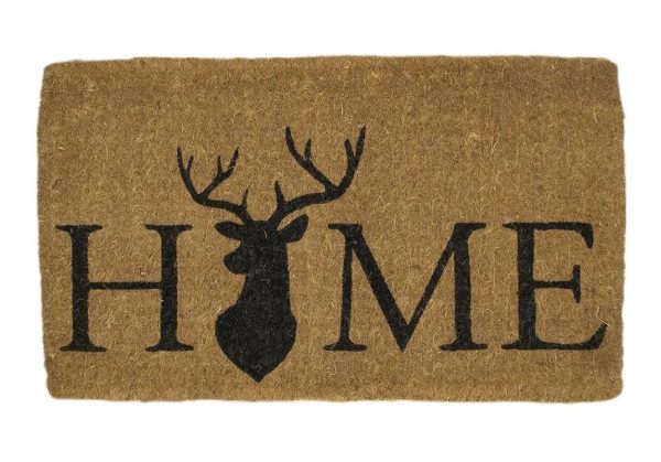 Ručně vyrobená rohožka z kokosových vláken Home Deer - 75*45*4cm Mars & More  - -