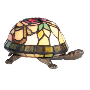 Stolní lampa Tiffany Tortoise Clayre & Eef  - -