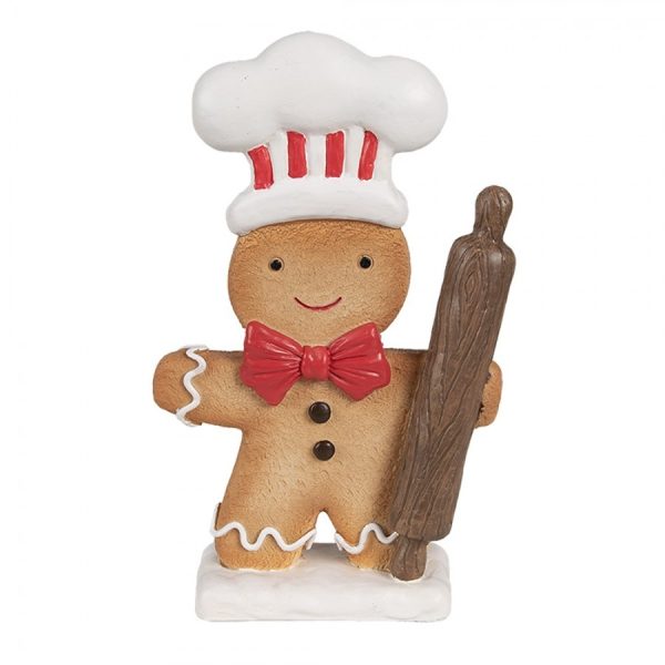 Vánoční dekorace Perníček Gingerbread Man - 11*4*18 cm Clayre & Eef  - -