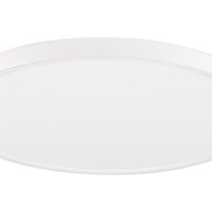 Bílé plastové stropní LED světlo Nova Luce Dixie 40 cm  - Výška2