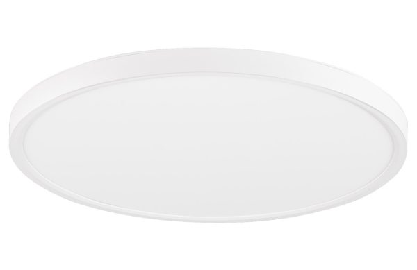 Bílé plastové stropní LED světlo Nova Luce Dixie 40 cm  - Výška2