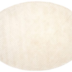 Fargotex Béžový koberec Sierra Oval 160 x 230 cm  - Délka230 cm- Šířka 160 cm