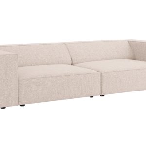 Béžová čalouněná čtyřmístná pohovka Cosmopolitan Design Arendal 244 cm  - Výška70 cm- Šířka 244 cm