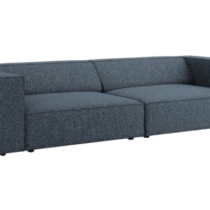 Královsky modrá čalouněná čtyřmístná pohovka Cosmopolitan Design Arendal 244 cm  - Výška70 cm- Šířka 244 cm