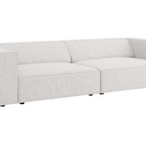 Světle šedá čalouněná čtyřmístná pohovka Cosmopolitan Design Arendal 244 cm  - Výška70 cm- Šířka 244 cm