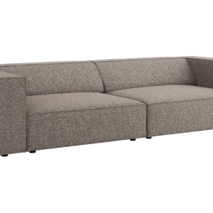 Šedá čalouněná čtyřmístná pohovka Cosmopolitan Design Arendal 244 cm  - Výška70 cm- Šířka 244 cm