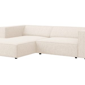 Světle béžová čalouněná rohová pohovka Cosmopolitan Design Arendal 224 cm