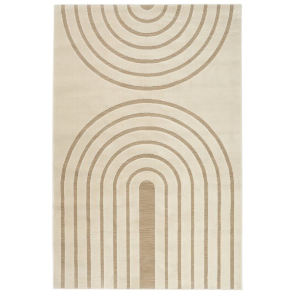 Fargotex Béžový koberec Serra 160 x 230 cm  - Délka230 cm- Šířka 160 cm