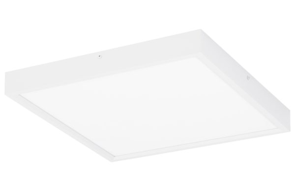 Bílé kovové stropní LED světlo Nova Luce Itos 40 x 40 cm  - Výška4